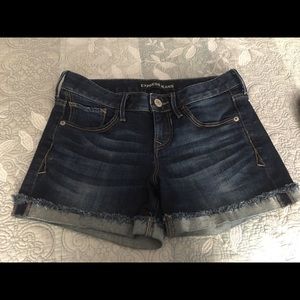 Express Denim Shorts